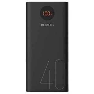 Універсальна мобільна батарея Romoss PEA40 40000mAh 22.5W Black (PEA40-152-2111H) зображення 1