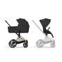 Коляска Cybex Priam 2 в 1 RG Sepia Black COMFORT (526000001) - уменьшенное изображение 2
