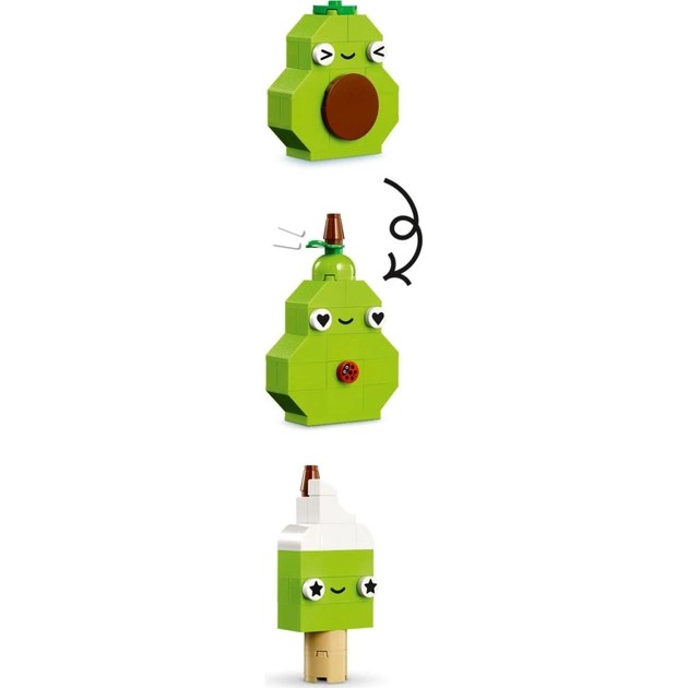 Конструктор LEGO Classic Творческие друзья с едой (11039) - изображение 8