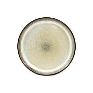 Тарілка Ardesto Bolzano, 20.3см, кераміка, чорно-зелений (AR2920BM) зображення 1