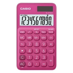 Калькулятор Casio SL-310UC-RD-W-EC, червоний (CALC-CAS-SL-310UC-RD) зображення 1