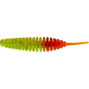 Силікон рибальський FishUP Tanta 2" 248 - Chartreuse/Orange (9шт/уп) (1864.11.02) зображення 1