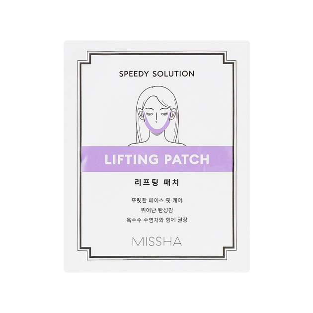 Патчі для обличчя Missha Speedy Solution Lifting Patch 1 шт (8806185764520) - picture 1