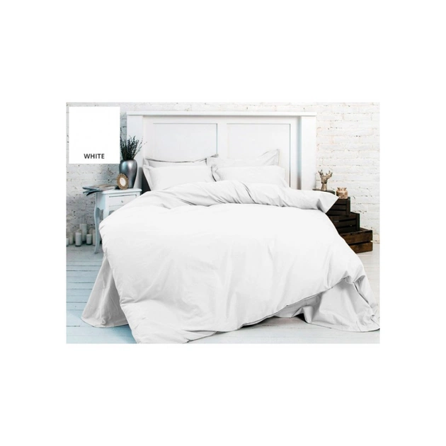 Постільна білизна MirSon Бязь Premium White 110х140 дитячий (2200000948922) - зображення 1