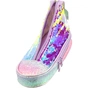 Пенал Cool For School у формі кеда з паєтками 2 відділення Фіолетовий (5987-purple) - зменшене зображення 3