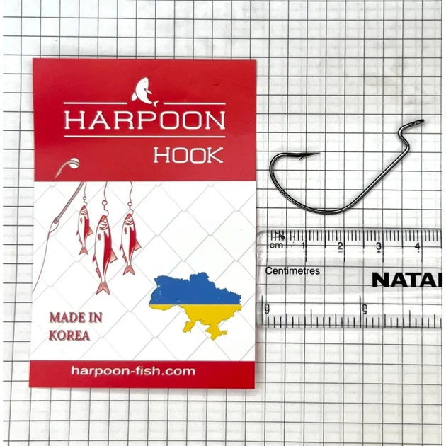 Гачок Harpoon OFFSET No.3/0 5шт (7407000008242) - зображення 1