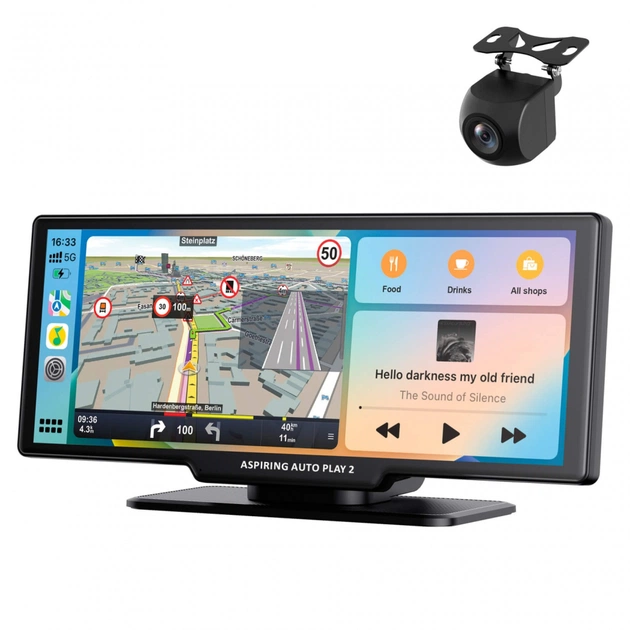 Автомобільний монітор Aspiring Auto Play 2, Magnet, CarPlay, Android auto - зображення 3