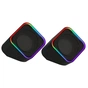 Акустична система ColorWay Cubix 2.0 RGB USB Black (CW-SPU05BK) - зменшене зображення 2