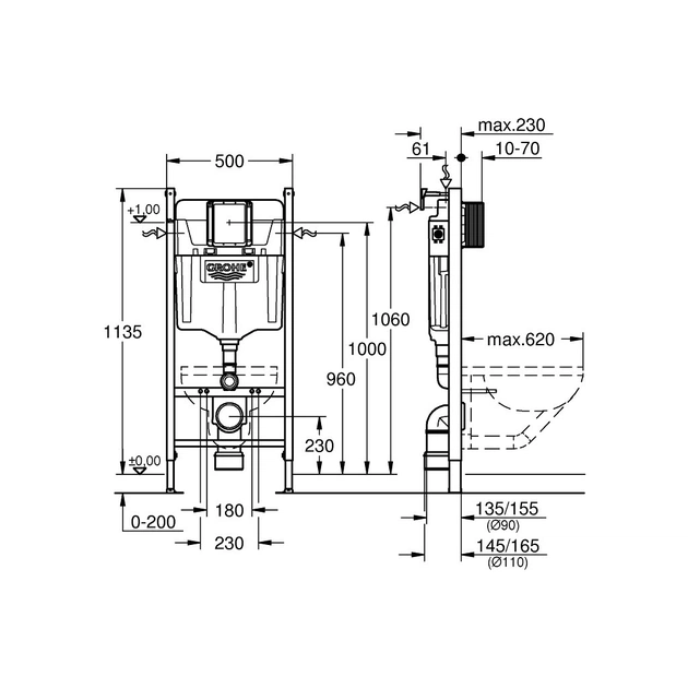 Інсталяція Grohe QuickFix 38971000 (CV030562) - picture 8