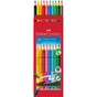 Олівці кольорові Faber-Castell Grip, акварельні/ 10 кольорів в картонній коробці (116613) (28944) - зменшене зображення 2
