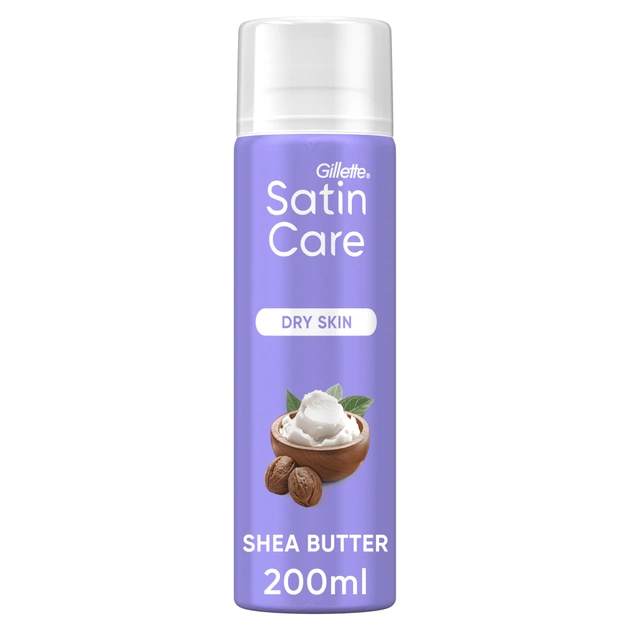 Гель для гоління Satin Care для сухої шкіри 200 мл (7702018012466) - picture 2