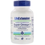 Жирні кислоти Life Extension Супер Омега-3, Omega Foundations, Super Omega-3, 60 желатино (LEX-19836) - зменшене зображення 1