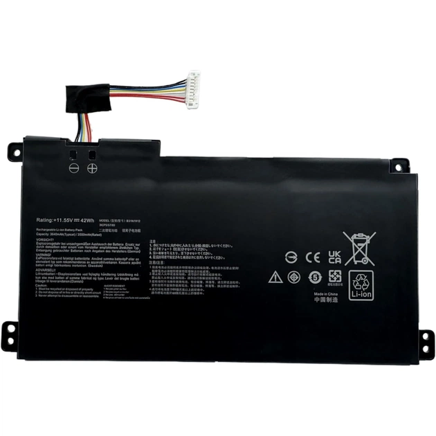 Акумулятор до ноутбука Asus VivoBook E410MA B31N1912, 3550mAh (42Wh), 3cell, 11.55V AlSoft (A47900) - зображення 1