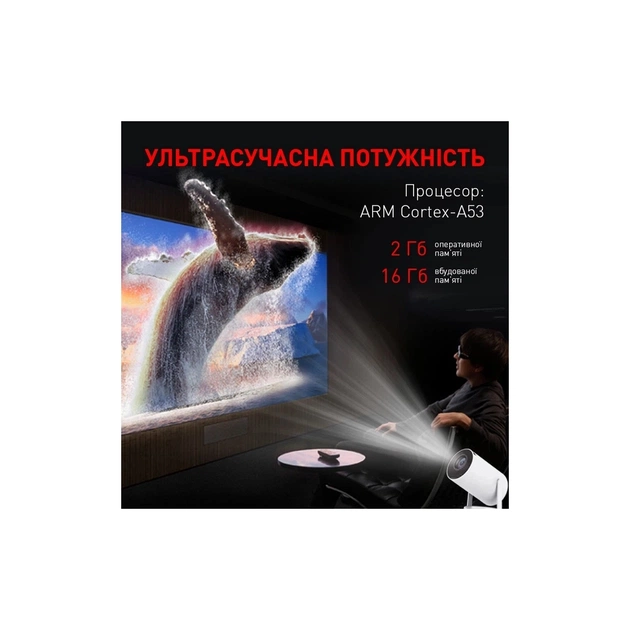 Проектор AURA SPJ-300 (AU-PRJSPJ300-W) - изображение 7