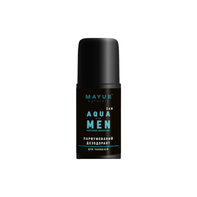 Дезодорант Mayur Aqua For Men Парфюмированный для мужчин 50 мл (4820230954883) - изображение 1