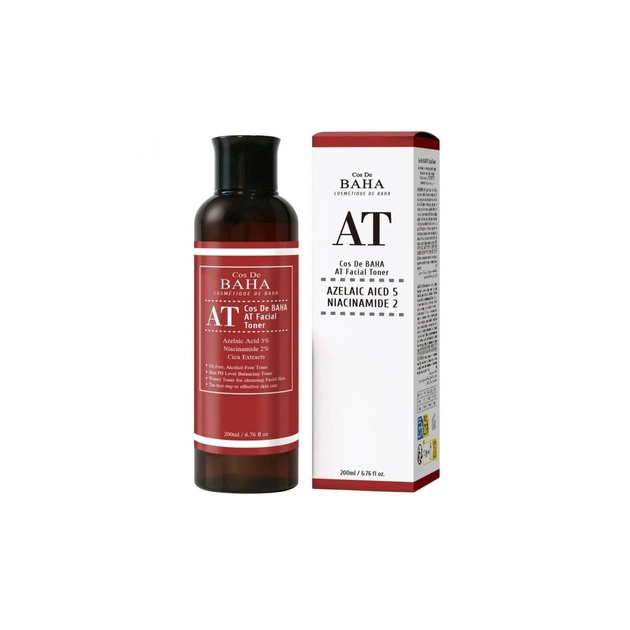 Тонік для обличчя Cos De BAHA AT Facial Toner 200 мл (8809240319390) - изображение 1