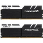 Модуль памяти для компьютера DDR4 16GB (2x8GB) 3200 MHz Trident Z Black H/White G.Skill (F4-3200C16D-16GTZKW) - уменьшенное изображение 1