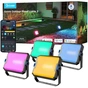 Светильник Govee H8057 Outdoor FLood Lights, 4шт, RGBICWW, WI-FI/Bluetooth, чорний (H8057C11) - уменьшенное изображение 1