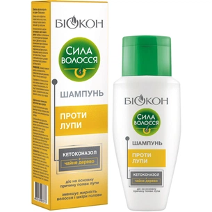 Шампунь Біокон Сила Волосся Проти лупи 150 мл (4820160033733) зображення 1