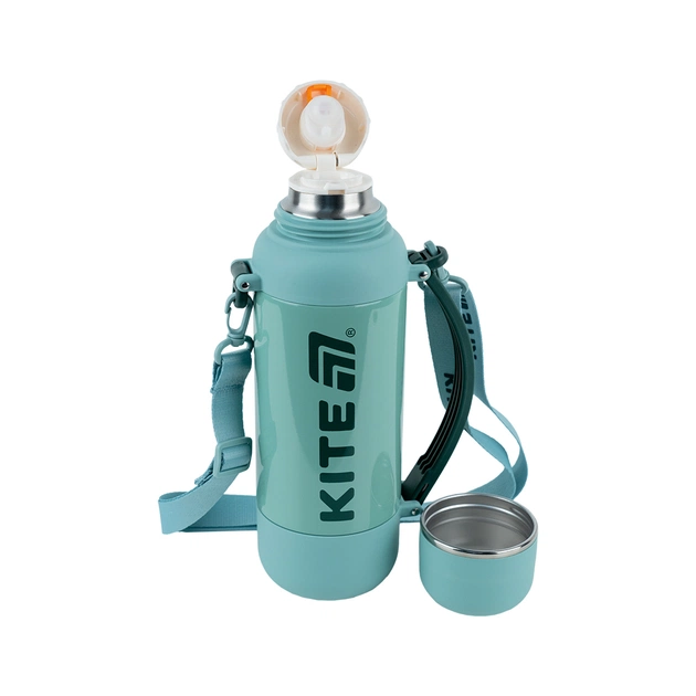 Термос Kite 1200 мл, зелений (K25-1225-3) - зображення 2