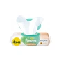Дитячі вологі серветки Pampers Harmonie Protect&Care з календулою 4 пачки х 44 шт (8700216250580) - уменьшенное изображение 1