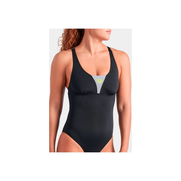 Купальник Arena Swimsuit Control Pro Solid 009073-555 чорний 42 (3468337536598) - зображення 3
