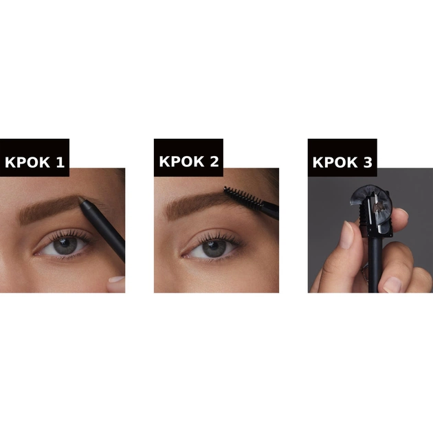 Олівець для брів Maybelline New York Tattoo Brow 36H 03 - Soft Brown (3600531630218) - picture 7