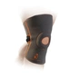 Фиксатор колена MadMax MFA-297 Knee Support with Patella Stabilizer Dark Grey/Orange L (MFA-297_L) - уменьшенное изображение 1
