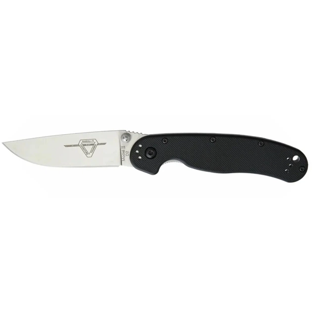 Ніж Ontario Knife RAT II D2 Black (ON8828) - зображення 1