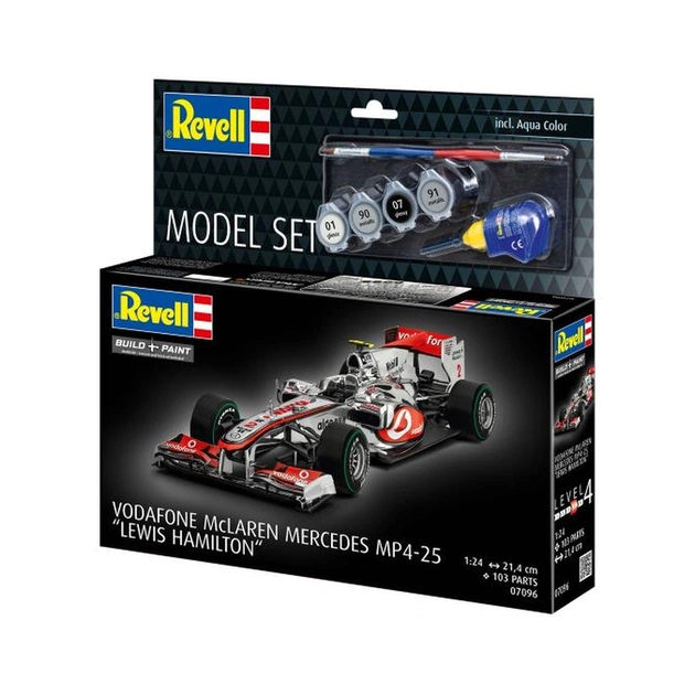 Збірна модель Revell набір McLaren Mercedes MP4-25 «Льюїс Гамільтон», рівень 4, 1:24 (RVL-67096) - picture 4