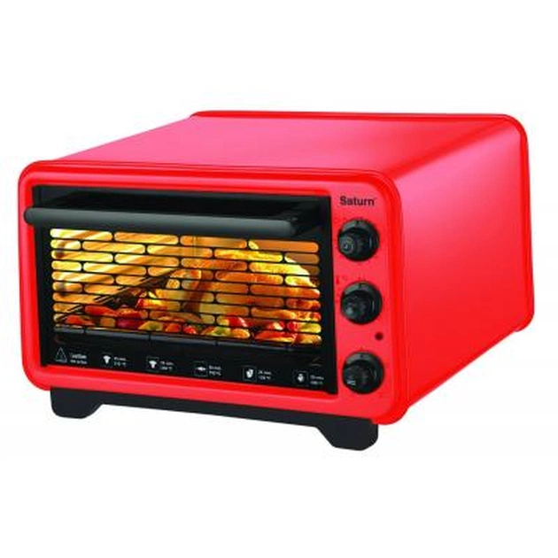 Електропіч Saturn ST-EC10701 Red - изображение 1