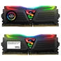 Модуль пам'яті для комп'ютера DDR4 8GB (2x4GB) 2400 MHz Super LUCE RGB Geil (GLS48GB2400C16DC) - уменьшенное изображение 2