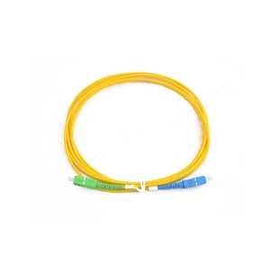 Оптичний патчкорд Cor-X SC/UPC-SC/APC SingleMode Simplex 3м (OFPC-SC/UPC-SC/APC-3) зображення 1