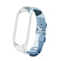 Ремінець до фітнес браслета XoKo Ремінець ХоКо Сamo Premium Band для Xiaomi Mi band 5 Blue (XK-M5-CMBl) - зменшене зображення 1