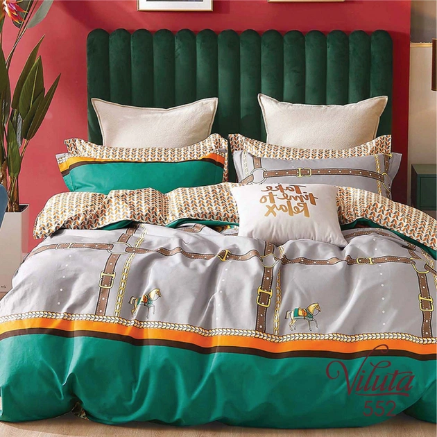 Постільна білизна Viluta 552 Сатин Твіл сімейна (552 sm) - изображение 1