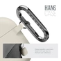 Чехол для наушников Armorstandart Hang Case For Apple AirPods Pro 3 Antique White (ARM88285) - уменьшенное изображение 4