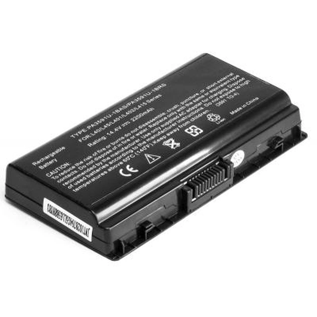 Акумулятор до ноутбука PowerPlant Toshiba Satellite L40 (PA3591U-1BRS, TO-3591-4) 14.4V 2200mAh (NB00000183) - зображення 1