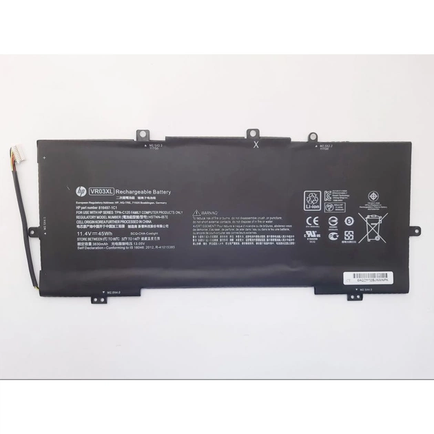 Аккумулятор для ноутбука HP Envy 13-d VR03XL, 45Wh (3830mAh), 3cell, 11.4V, Li-Pol (A47441) - изображение 1