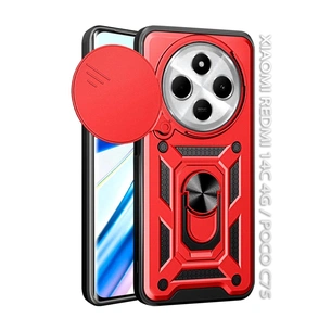 Чохол до мобільного телефона BeCover Military BeCover Xiaomi Redmi 14C 4G / Poco C75 Red (712492) зображення 1