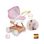 Коляска для ляльок Smoby Baby Nurse Теракотова пудра, люлька з корзиною, 18 міс.+ (7600254124) - preview 6