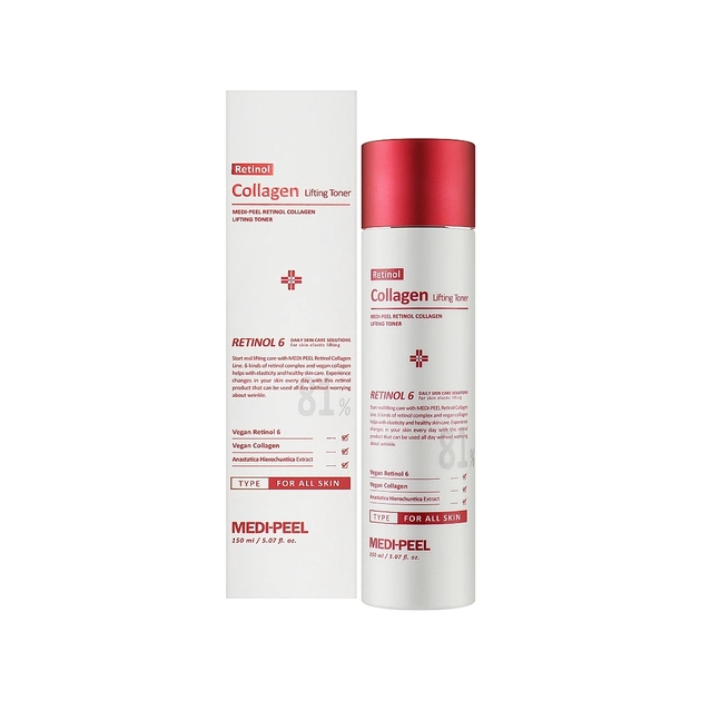 Тонік для обличчя Medi-Peel Retinol 6 Collagen Lifting Toner 150 мл (8809409345963) - picture 2