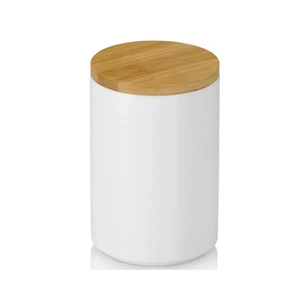 Емкость для сыпучих продуктов Kela Cady 0,8 л White (15279) изображение 1