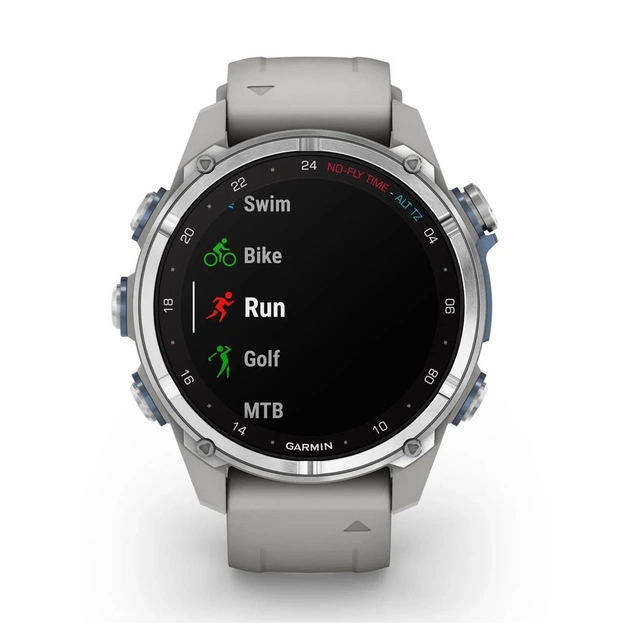 Смарт-годинник Garmin Descent Mk3, 43mm, Passvtd Steel/Fog Gry, Dive Computer, GPS дайвінг комп'ютер (010-02753-04) - picture 2