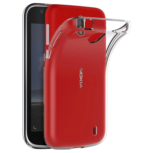 Чехол для мобильного телефона Laudtec для Nokia 1 Clear tpu (Transperent) (LC-N1T) - изображение 1
