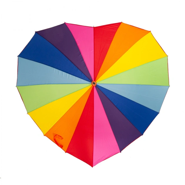 Парасоля Fulton L909-040416 Heart Walker-1 Rainbow (L909-040416) - зображення 1