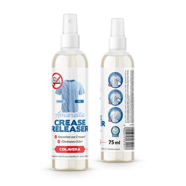 Засіб для прасування Amarella Праска-спрей розгладжувач складок Colavera 75 мл (5907100190264) - picture 2