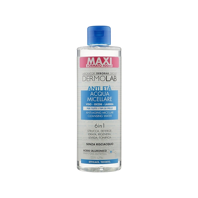 Міцелярна вода Dermolab Anti-Aging Water 6 In 1 400 мл (8009518363401) - picture 1