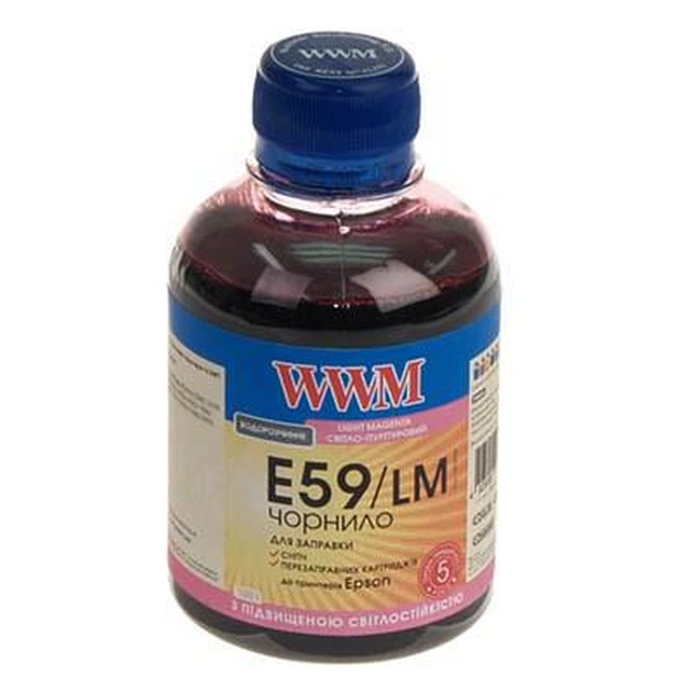 Чорнило WWM EPSON StPro 7890/9890 200г Light Magenta (E59/LM) - зображення 1