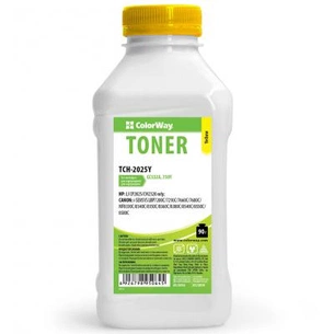 Тонер HP CLJ CP2025/2020/CM2320 Yellow 90g ColorWay (TCH-2025Y) зображення 1