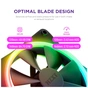 Кулер до корпусу NZXT F140RGB Duo (RF-D14SF-B1) - зменшене зображення 11